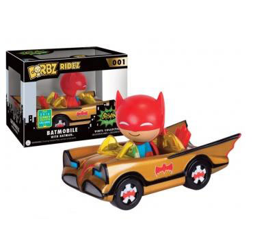 Funko POP Batmobile & 66 Batman Gold 14 cm. Batman