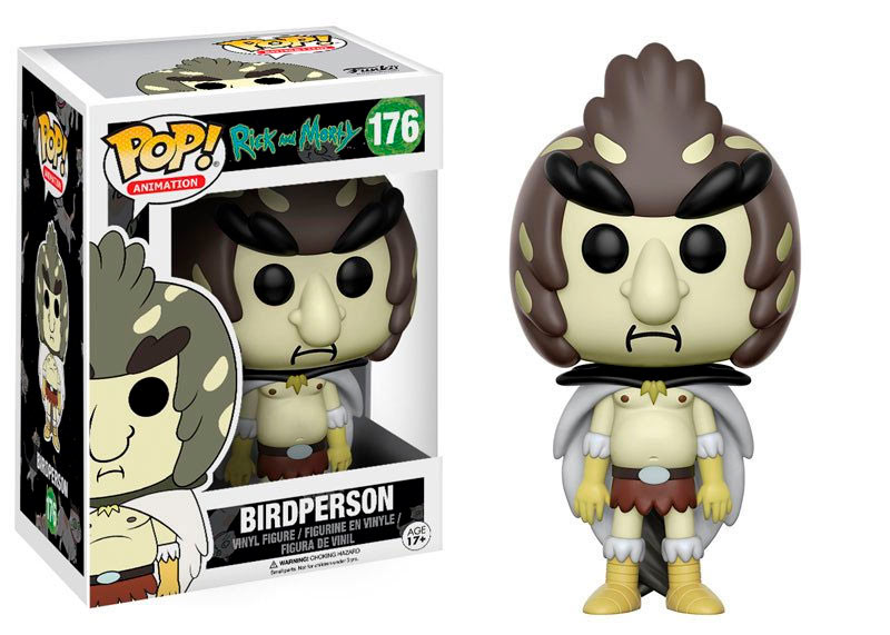 Funko POP Birdperson 9 cm. Rick y Morty.