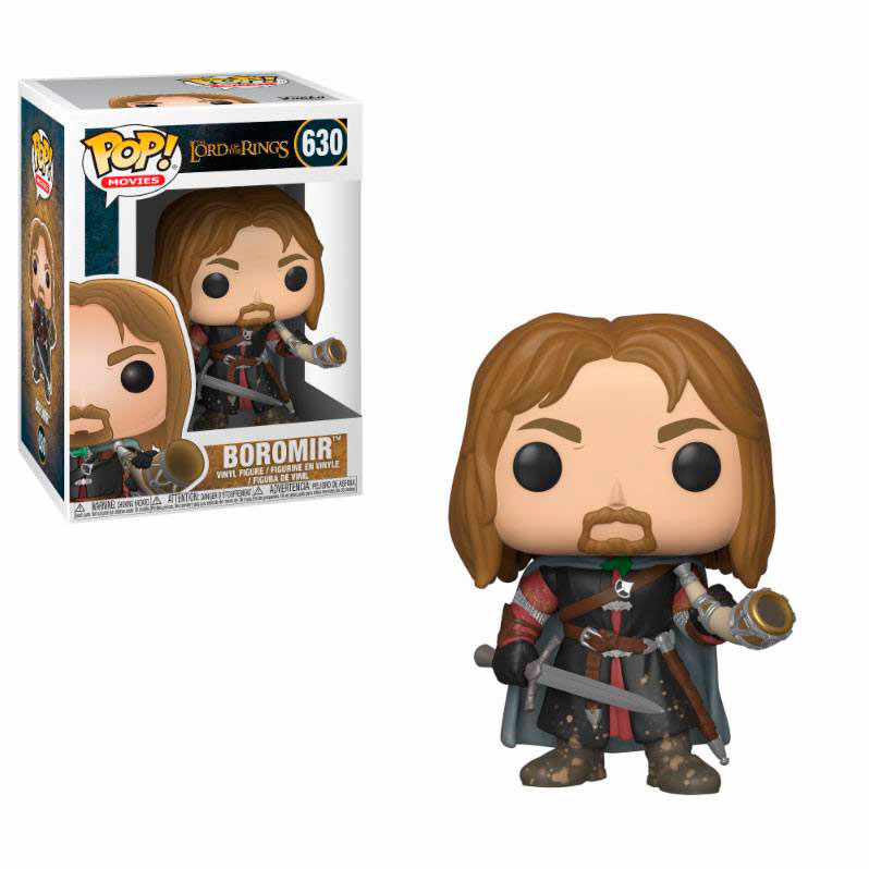 Funko POP Boromir 9 cm. El Señor de los Anillos
