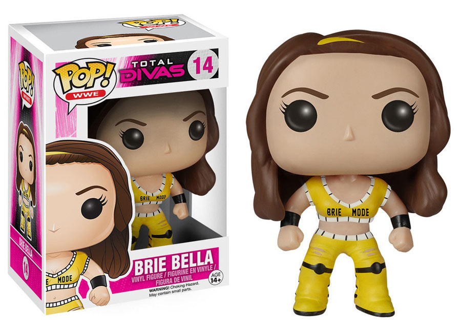 Funko POP Brie Bella 9 cm. Pressing Catch. WWE
