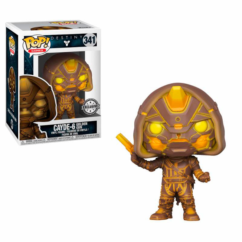 Funko POP Cayde-6 w/ Golden Gun 9 cm. Destiny. Exclusivo y Limitado