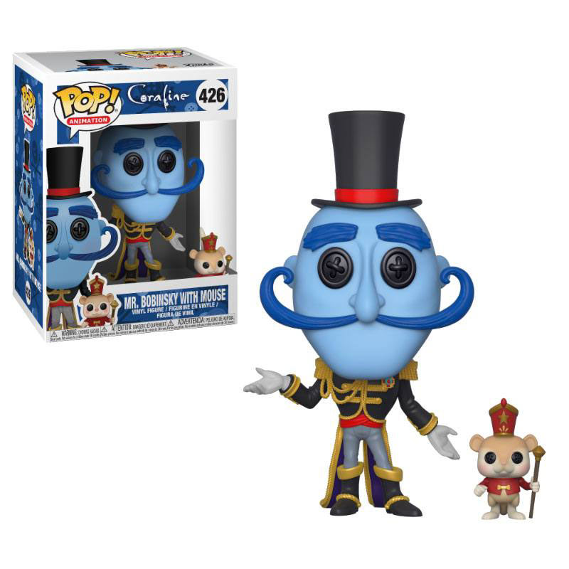Funko POP Coraline Mr. Bobinsky with Mouse 9 cm