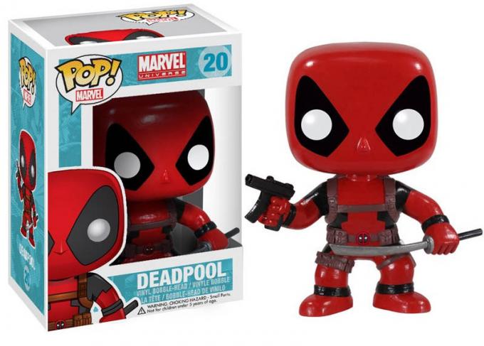 Funko POP Deadpool 10 cm. Marvel Cómics