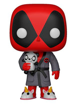 Funko POP Deadpool in Robe 9 cm. Marvel Cómics