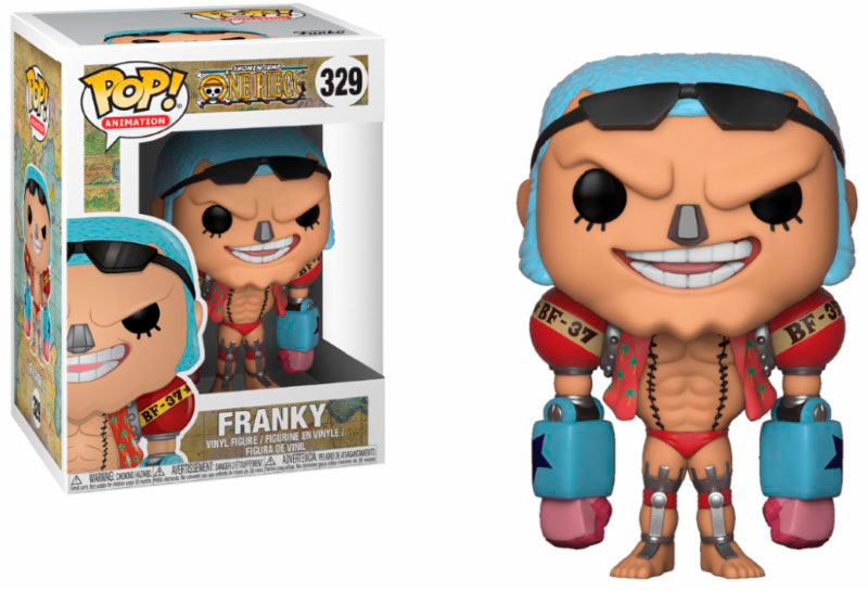 Funko POP Franky 9 cm. One Piece. POP! Animation