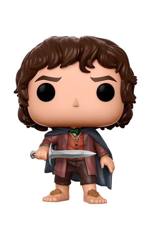 Funko POP Frodo Baggins 8 cm. El Señor de los Anillos. POP! Movies