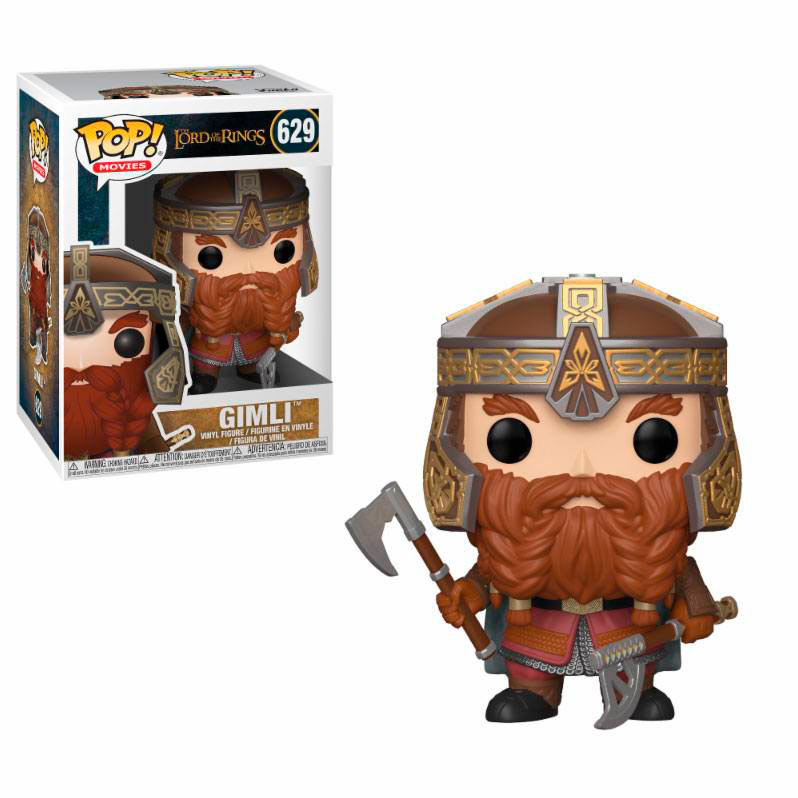 Funko POP Gimli 9 cm. El Señor de los Anillos