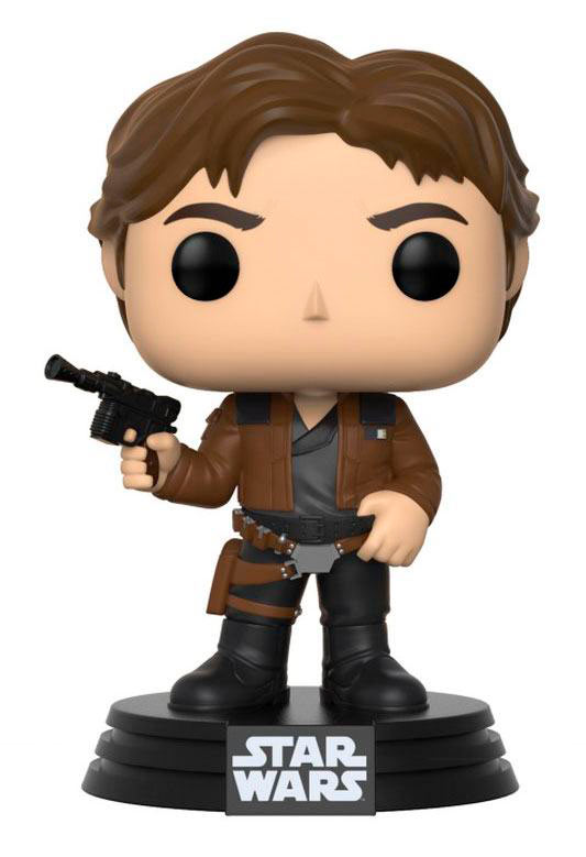 Funko POP Han Solo Blaster 9 cm. Han Solo: Una Historia de Star Wars