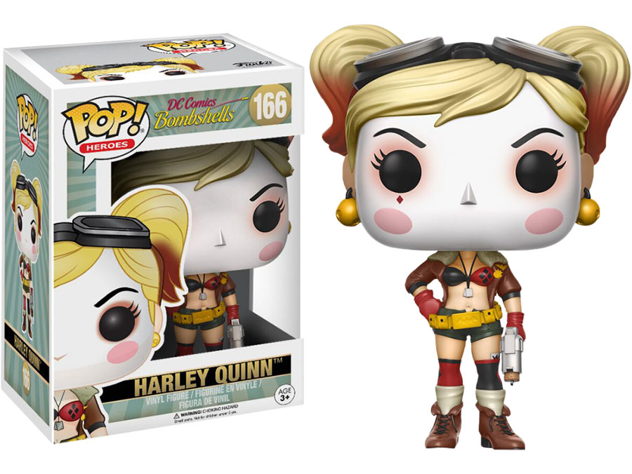 Funko POP Harley Quinn (Flashback) 9 cm. DC Cómics Bombshells
