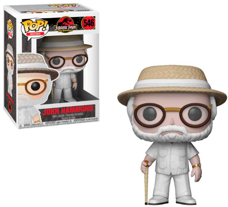 Funko POP John Hammond 9 cm. Parque Jurásico. POP! Movies
