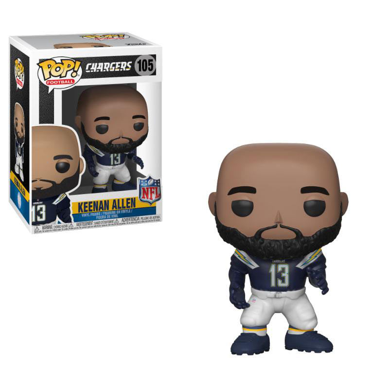 Funko POP Keenan Allen (Chargers) 9 cm. NFL (National Football League)