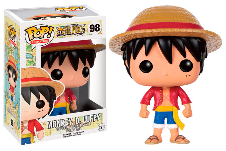 Funko POP Luffy 9 cm. One Piece. POP! Animation.