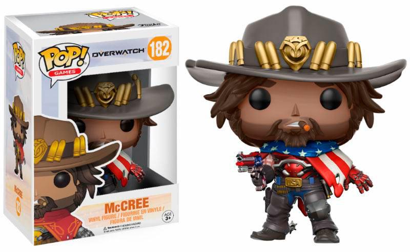 Funko POP McCree 9 cm. Overwatch