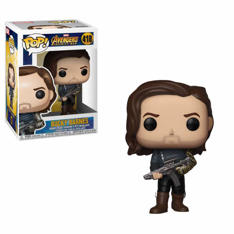 Funko POP Movies Bucky Barnes 9 cm. Vengadores: Infinity War
