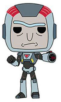 Funko POP Purge Suit Rick 9 cm. Rick y Morty.