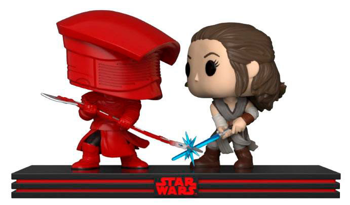 Funko POP Rey & Praetorian Guard 9 cm. Movie Moments. Star Wars