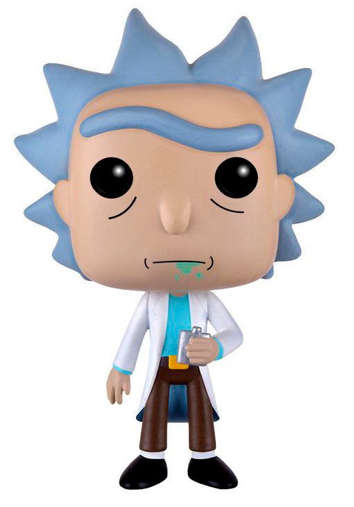 Funko POP Rick 9 cm. Rick y Morty
