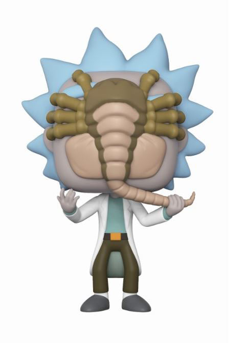 Funko POP Rick with Facehugger