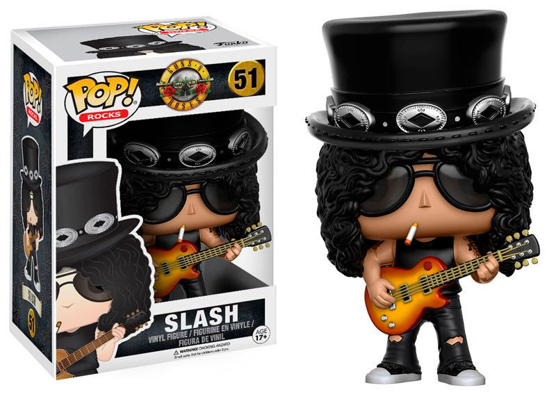 Funko POP Rocks Slash 9 cm. Guns N' Roses.