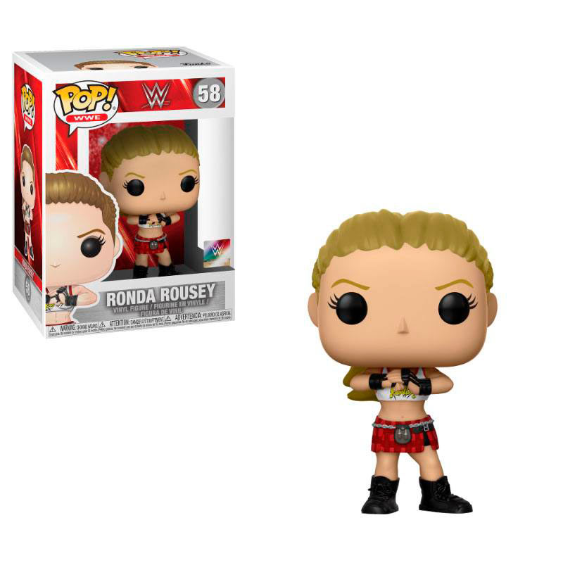 Funko POP Ronda Rousey 9 cm. Pressing Catch. WWE