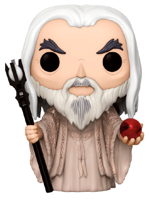 Funko POP Saruman 9 cm. El Señor de los Anillos. POP! Movies