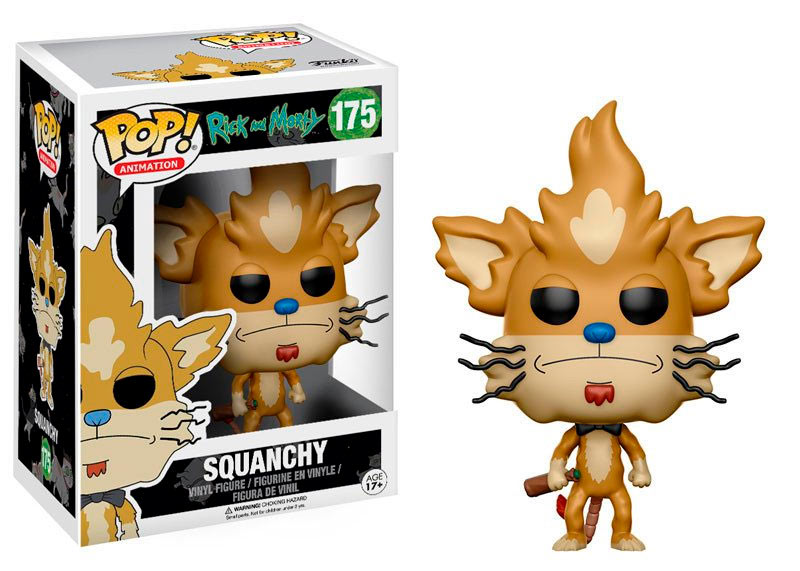 Funko POP Squanchy 9 cm. Rick y Morty