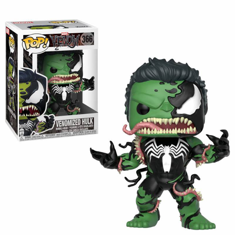 Funko POP Venomized Hulk 9 cm. Venom (2018). Marvel Cómics
