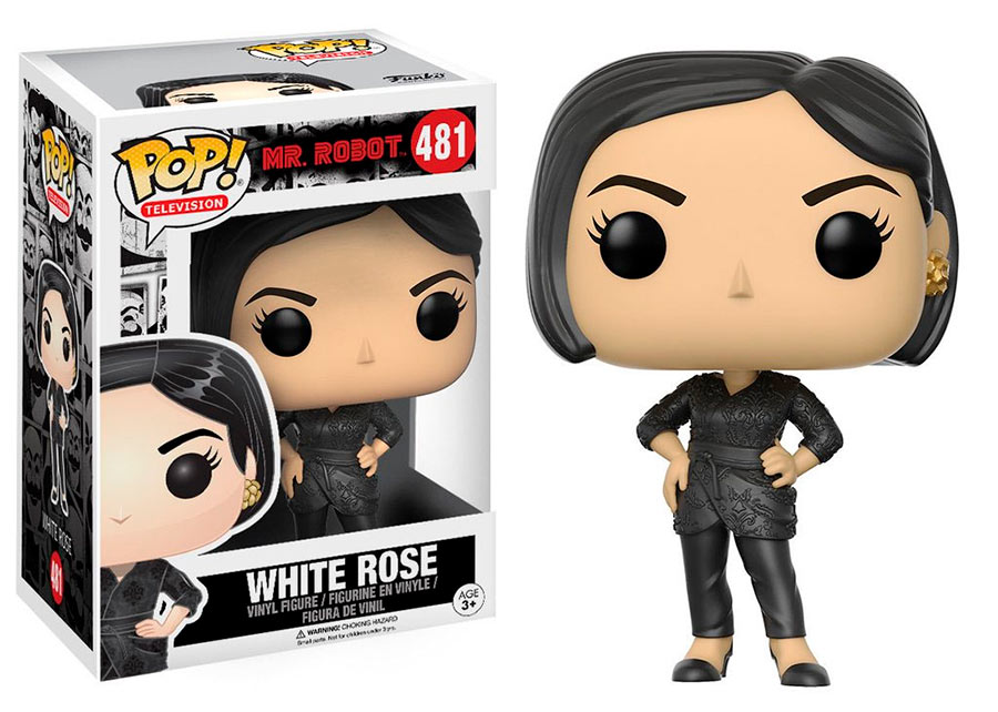 Funko POP White Rose 9 cm. Mr. Robot