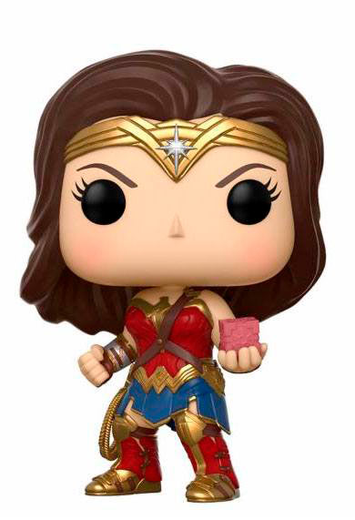 Funko POP Wonder Woman with Mother Box 9 cm. La Liga de la Justicia