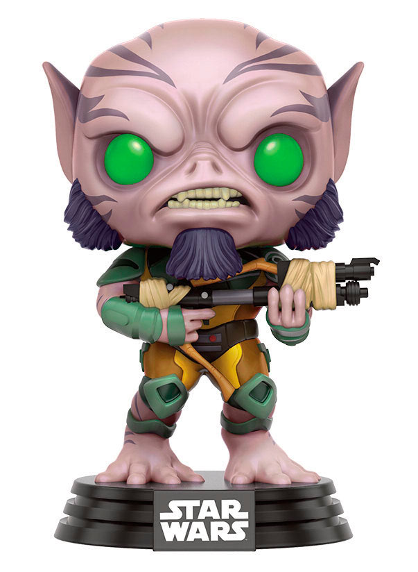 Funko POP Zeb 9 cm. Star Wars Rebels