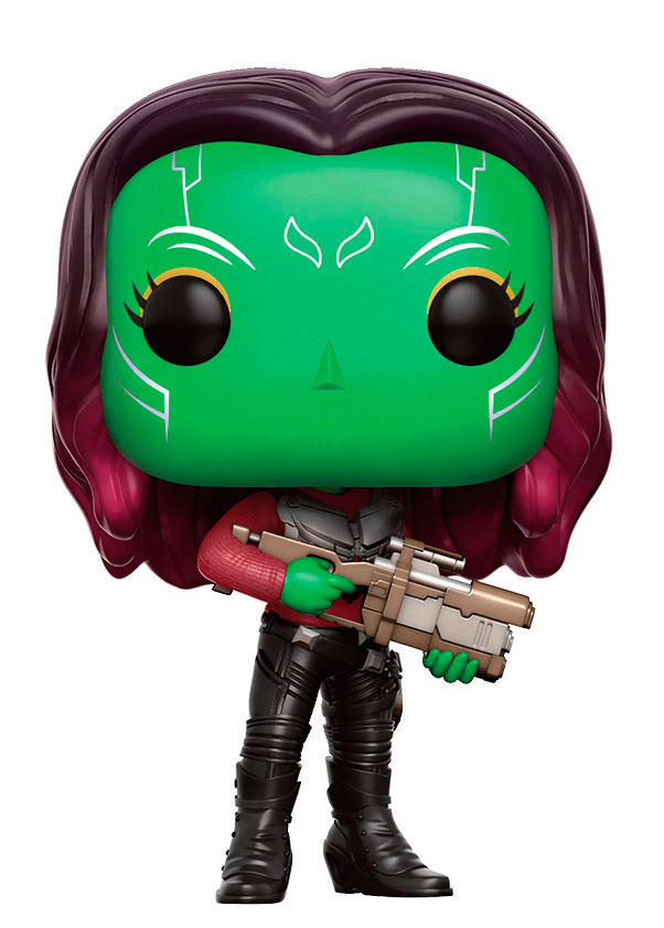 Funko Pop Gamora 9 cm. Guardianes de la Galaxia. Vol. 2