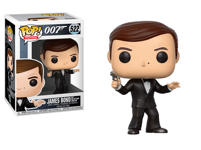 Funko Pop Roger Moore 9 cm. James Bond