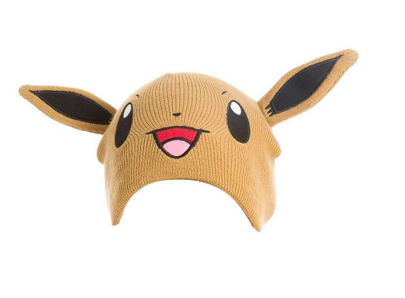 Gorro de punto Evee. Pokémon