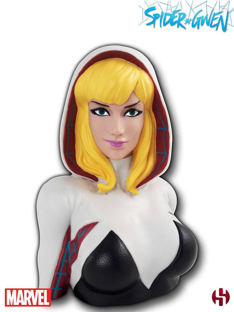 Hucha Spider-Gwen 20 cm. Deluxe. Marvel Cómics. Semic