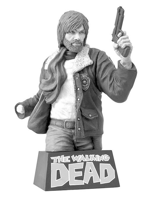 Hucha The Walking Dead. Rick Grimes 20 cm. Versión Blanco y Negro
