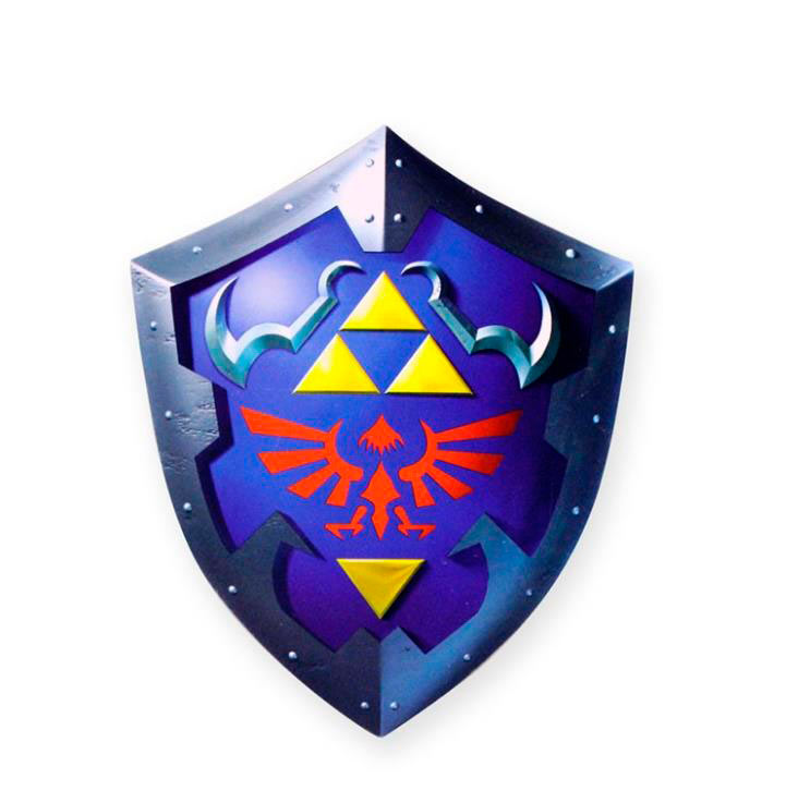 Imán Escudo Hyliano. The Legend of Zelda 10 cm