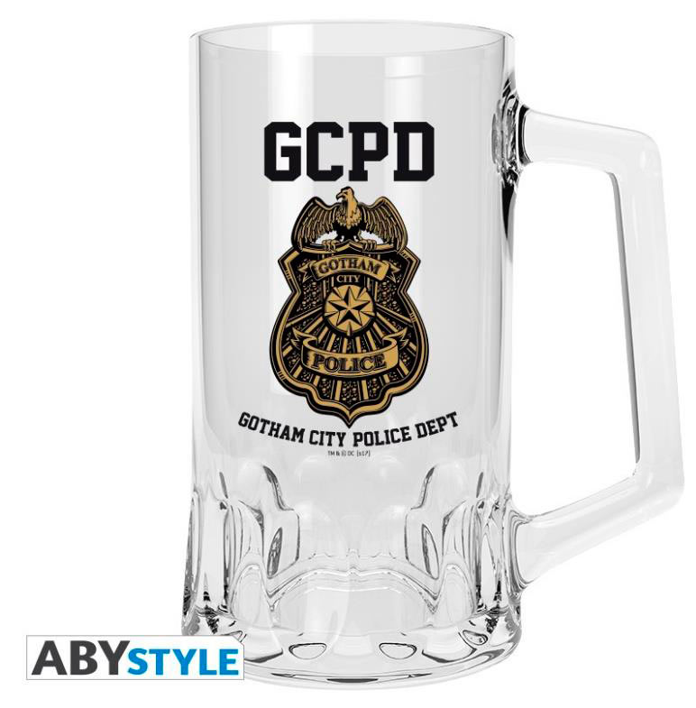 Jarra de cerveza Batman: Arkham Origins. GCPD (Gotham City Police Dept)