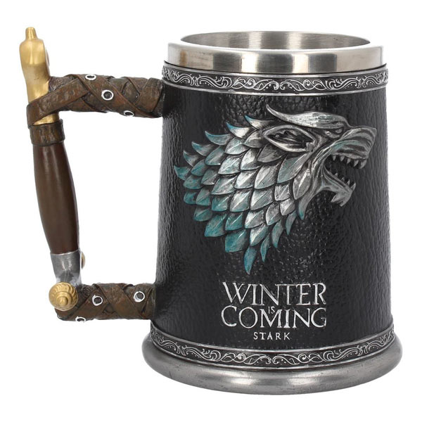 Jarra de cerveza Casa Stark. Juego de Tronos Deluxe