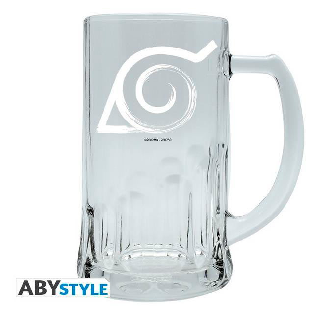Jarra de cerveza Naruto. Símbolo Konoha. 0