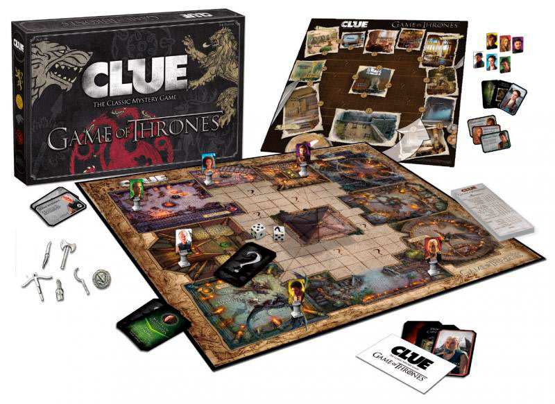 Juego de Mesa Cluedo Juego de Tronos. Edición en inglés