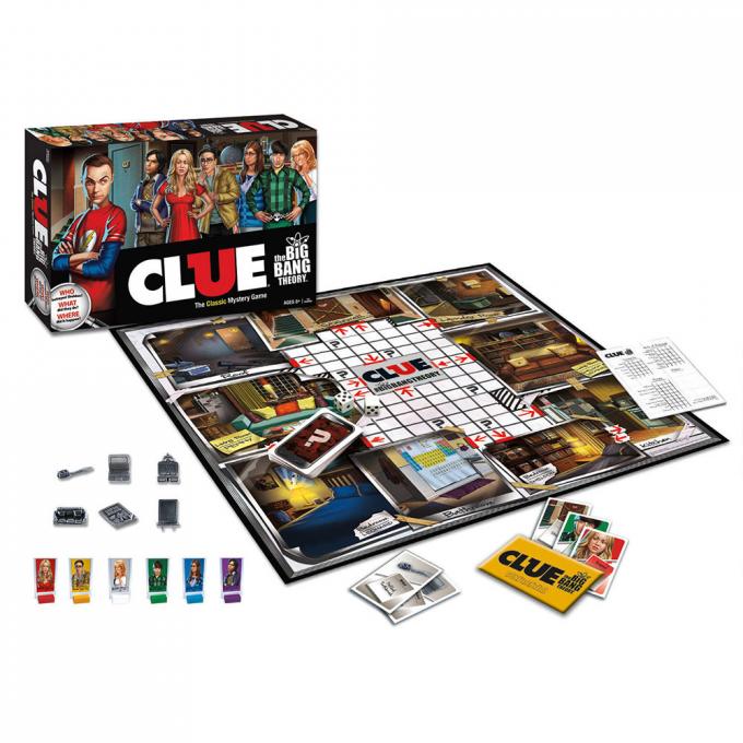 Juego de Mesa The Big Bang Theory. Cluedo. Edición en inglés
