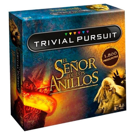 Juego de Mesa XL Trivial Pursuit El Señor de los Anillos. Edición en alemán