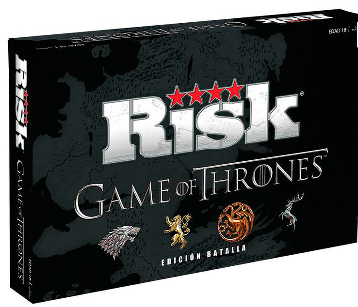 Juego de mesa Risk. Juego de Tronos. Versión en Castellano