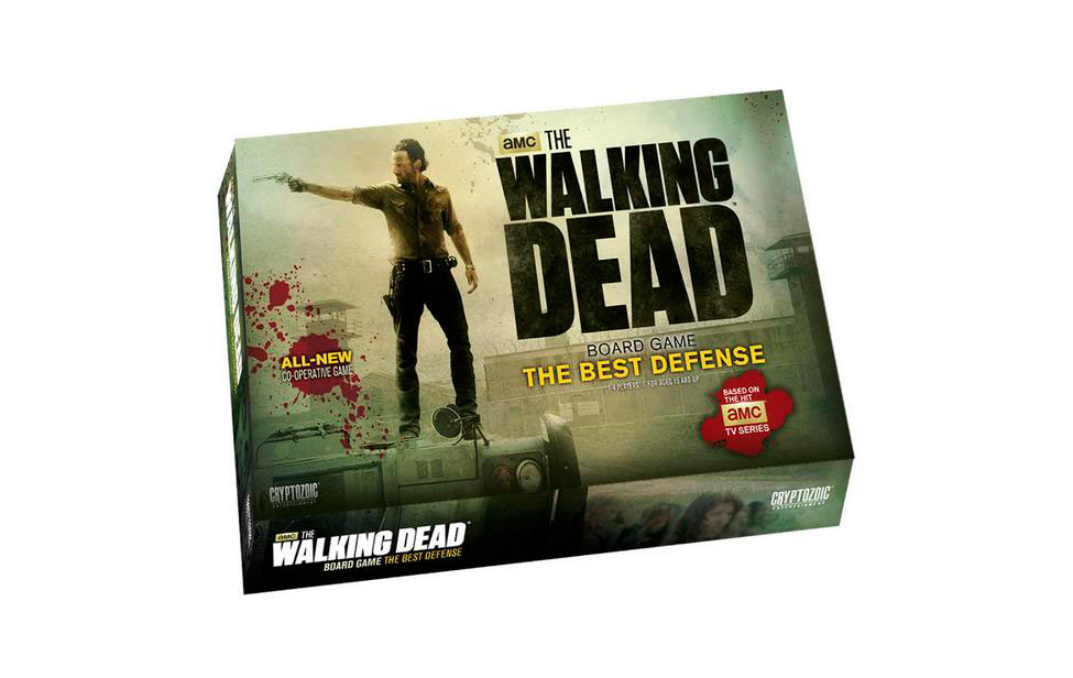 Juego de mesa The Walking Dead. La mejor defensa. Versión en inglés