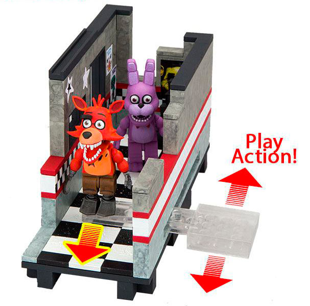 Kit de Construcción Medium West Hall. Five Nights at Freddy's. McFarlane Toys