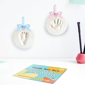 Kit de arcilla para huellas de bebé