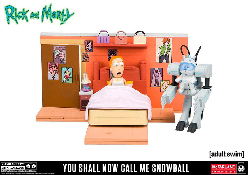 Kit de construcción You Shall Now Call Me Snowball. Rick y Morty. McFarlane Toys