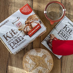 Kit para hacer pan con masa madre