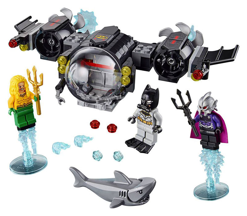 LEGO Batsubmarino de Batman y el Combate Bajo el Agua. DC Super Heroes. 76116
