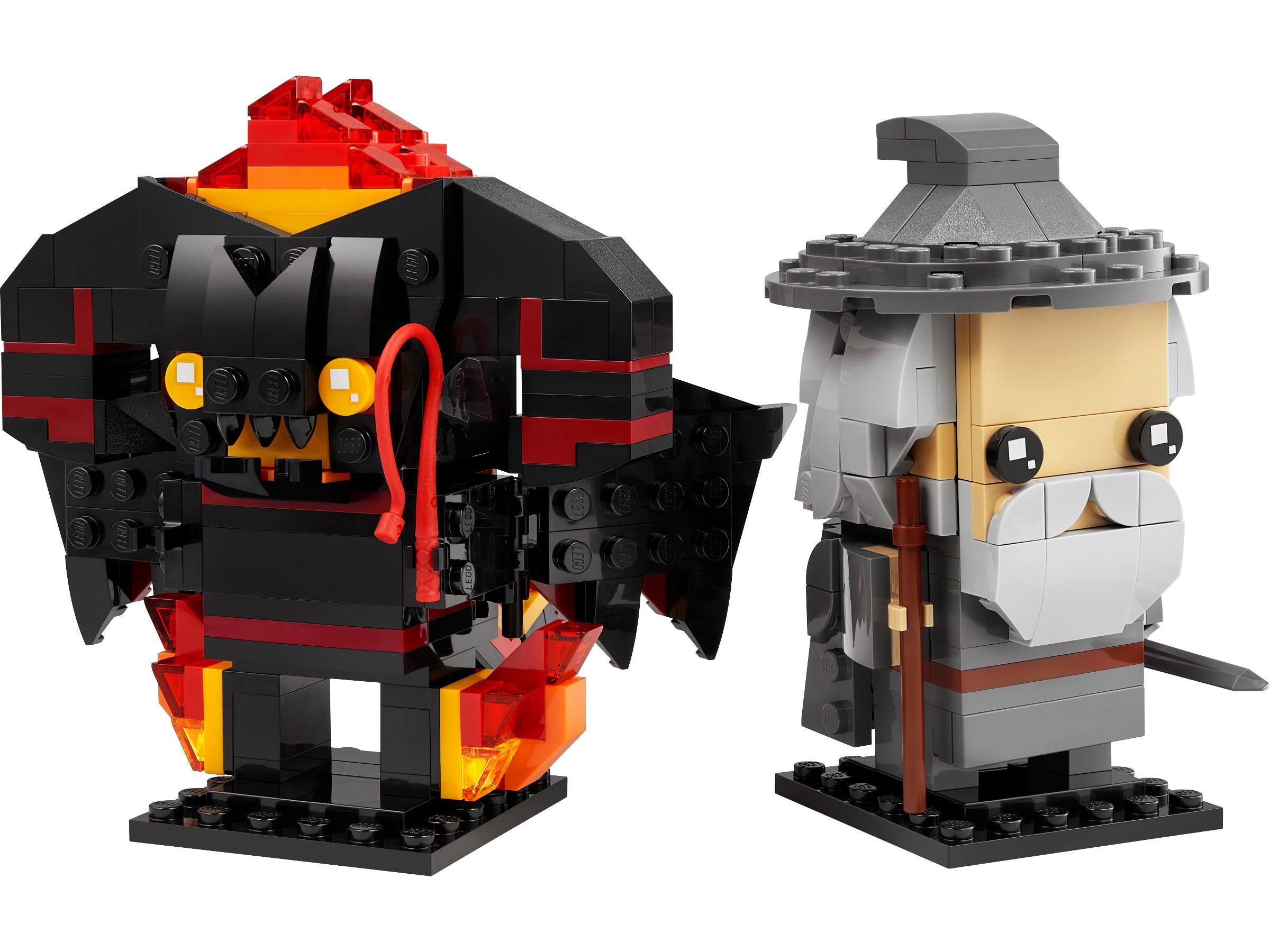 LEGO BrickHeadz - Gandalf el Gris y Balrog™